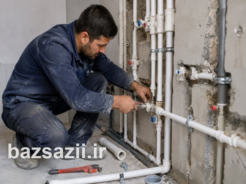 لوله کشی آب ساختمان