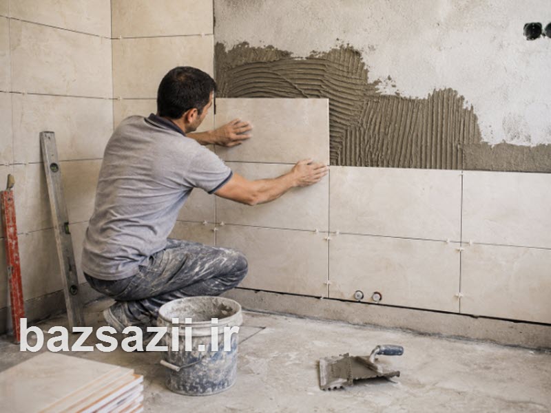 کاشی کاری ساختمان