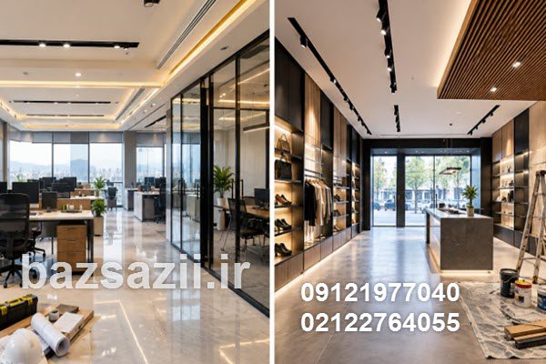 طراحی دکوراسیون داخلی برای محیط اداری و تجاری