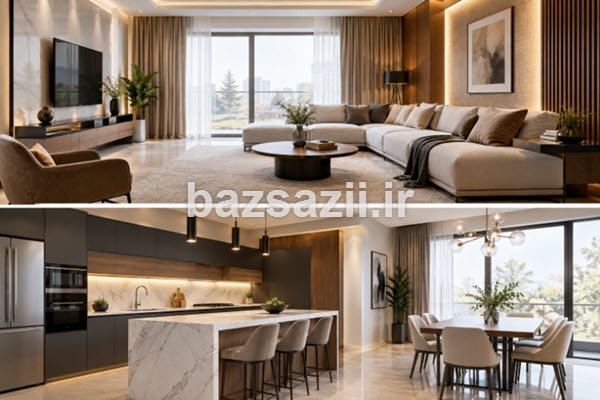 خدمات طراحی و اجرای دکوراسیون پارسه
