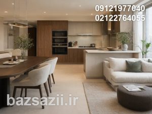 طراحی دکوراسیون داخلی منزل و آشپزخانه در تهران