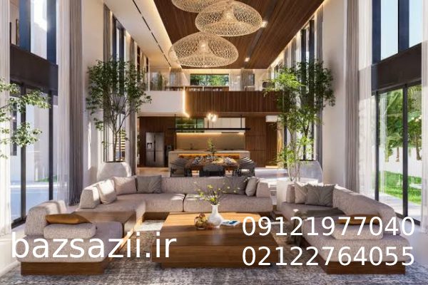 بهترین شرکت بازسازی و طراحی دکوراسیون ویلا در رشت