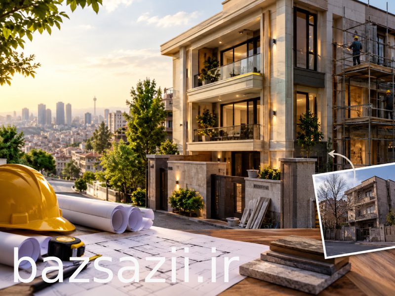 بهترین شرکت بازسازی و تعمیر منزل در الهیه